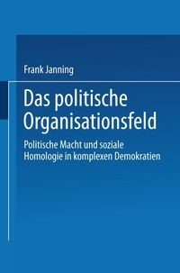 Produktbild: Das politische Organisationsfeld