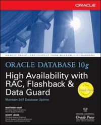 Produktbild: Oracle Database 10g High Availability with Rac, Flashback & Data Guard