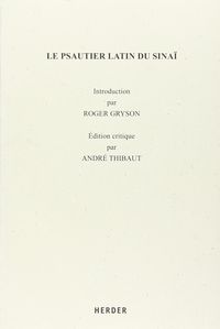 Produktbild: Le Psautier Latin du Sinai