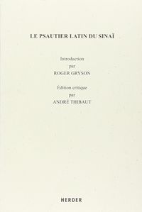 Produktbild: Le Psautier Latin du Sinai
