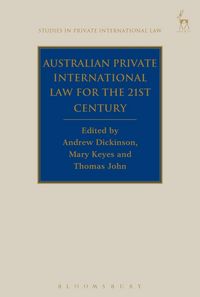 Produktbild: Australian Private International Law for the 21st Century