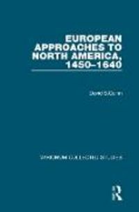 Produktbild: European Approaches to North America, 1450&ndash;1640