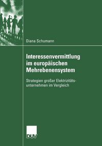 Produktbild: Interessenvermittlung im europ&auml;ischen Mehrebenensystem