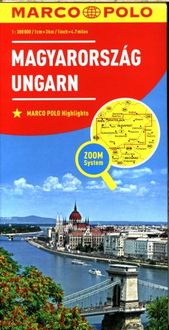 MARCO POLO Länderkarte Ungarn 1:300.000
