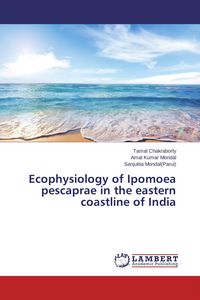 Produktbild: Ecophysiology of Ipomoea pescaprae in the eastern coastline of India