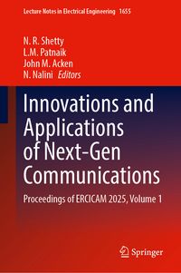 Produktbild: Innovations and Applications of Next-Gen Communications