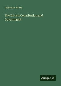 Produktbild: The British Constitution and Government