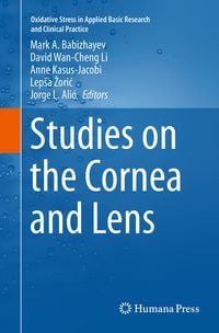 Produktbild: Studies on the Cornea and Lens