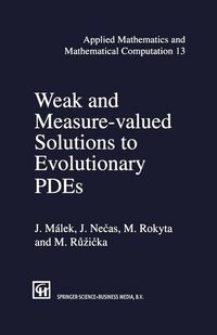 Produktbild: Necas, J: Weak and Measure-Valued Solutions to Evolutionary