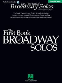 Produktbild: First Book of Broadway Solos Baritone/Bass Edition Book/Online Audio