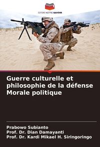 Produktbild: Guerre culturelle et philosophie de la d&eacute;fense Morale politique