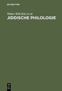 Produktbild: Jiddische Philologie