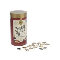 Bild vom Artikel Cheese + Wine 500 Piece Jigsaw Puzzle vom Autor Ridley's