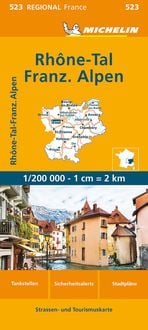 Produktbild: Michelin Rhonetal - Franz&ouml;siche Alpen