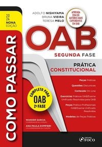 Produktbild: Como Passar na OAB 2&ordf; Fase - Pr&aacute;tica Constitucional - 9&ordf; Ed - 2024