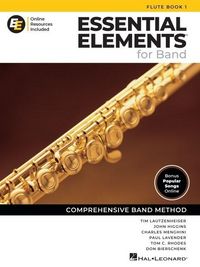 Produktbild: Essential Elements for Band Flute Book 1 with Eei Online Resources Flute Method Book and Sheet Music for Students and Teachers Comprehensive Band Method Songbook Newer 2025 Edition Available