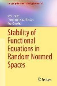 Produktbild: Stability of Functional Equations in Random Normed Spaces