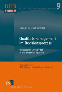 Qualitätsmanagement im Revisionsprozess Susann Albinus-Leupold