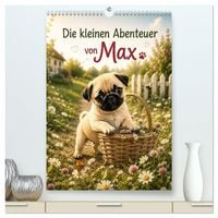 Produktbild: Die kleinen Abenteuer von Max (hochwertiger Premium Wandkalender 2027 DIN A2 hoch), Kunstdruck in Hochglanz