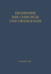 Produktbild: Ergebnisse der Chirurgie und Orthop&auml;die