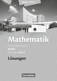 Produktbild: Mathematik Grundkurs ma-4 - Qualifikationsphase - L&ouml;sungen zum Sch&uuml;lerbuch