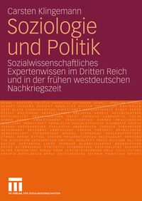 Produktbild: Soziologie und Politik