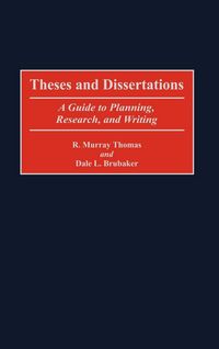 Produktbild: Theses and Dissertations