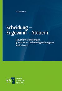 Produktbild: Scheidung - Zugewinn - Steuern