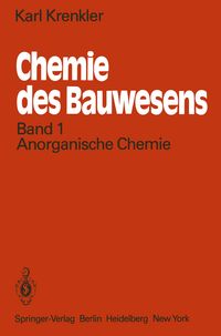 Produktbild: Chemie des Bauwesens