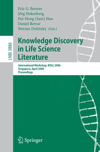 Produktbild: Knowledge Discovery in Life Science Literature