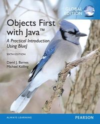 Produktbild: Barnes, D: Objects First with Java: A Practical Introduction