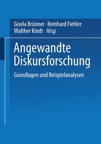 Produktbild: Angewandte Diskursforschung