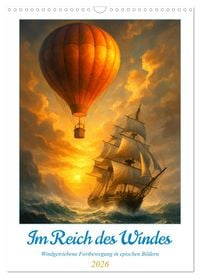 Produktbild: Im Reich des Windes (Wandkalender 2026 DIN A3 hoch), CALVENDO Monatskalender