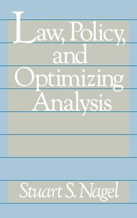 Produktbild: Law, Policy, and Optimizing Analysis