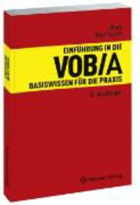 Produktbild: Einf&uuml;hrung in die VOB/A