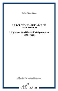 Produktbild: La politique africaine de Jean-Paul II