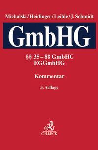 Produktbild: Kommentar zum Gesetz betreffend die Gesellschaften mit beschr&auml;nkter Haftung (GmbH-Gesetz)