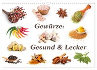 Produktbild: Gew&uuml;rze: Gesund & Lecker (Wandkalender 2027 DIN A3 quer), CALVENDO Monatskalender