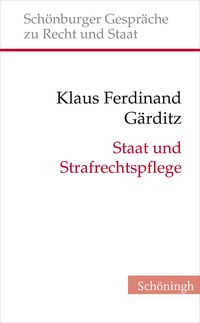 Produktbild: Staat und Strafrechtspflege
