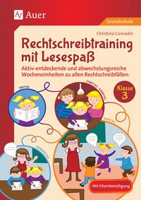 Produktbild: Rechtschreibtraining mit Lesespa&szlig; - Klasse 3