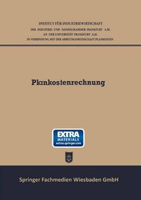 Produktbild: Plankostenrechnung