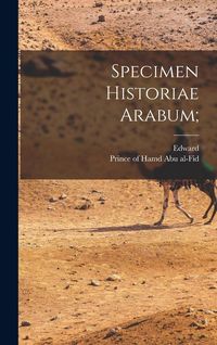 Produktbild: Specimen historiae Arabum;