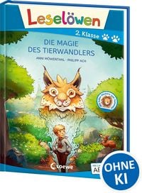 Produktbild: Lesel&ouml;wen 2. Klasse - Die Magie des Tierwandlers (Gro&szlig;buchstabenausgabe)