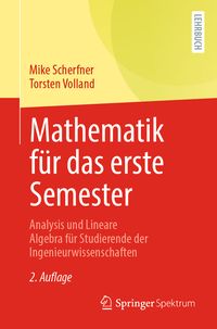 Produktbild: Mathematik f&uuml;r das erste Semester