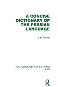 Produktbild: A Concise Dictionary of the Persian Language