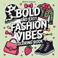 Produktbild: Bold & Easy Fashion Vibes Coloring Book