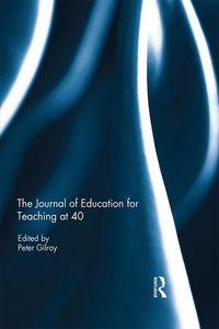 Produktbild: The Journal of Education for Teaching at 40