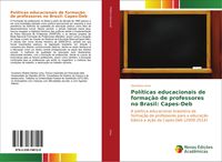 Produktbild: Pol&iacute;ticas educacionais de forma&ccedil;&atilde;o de professores no Brasil: Capes-Deb