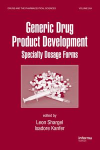 Produktbild: Generic Drug Product Development