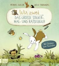 Produktbild: Wir zwei - Das gro&szlig;e Sticker-, Mal- und R&auml;tselbuch